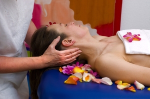 Shiatsu-Massage - Beschreibung, Gerte, Sessel und Liegen